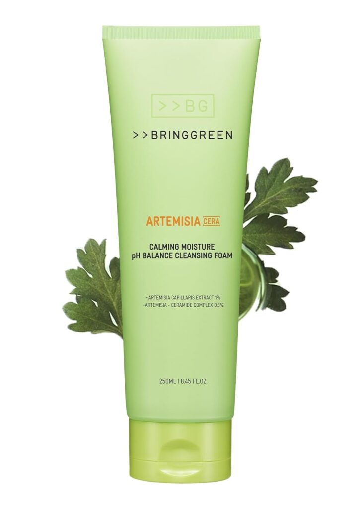 BringGreen Artemisia Sarah Calming Moisture pH Balance Cleansing Foam